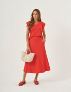 Conjunto Alessia Vermelho
