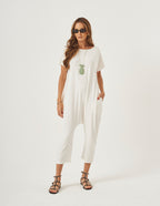 Macacão Virgínia Off White