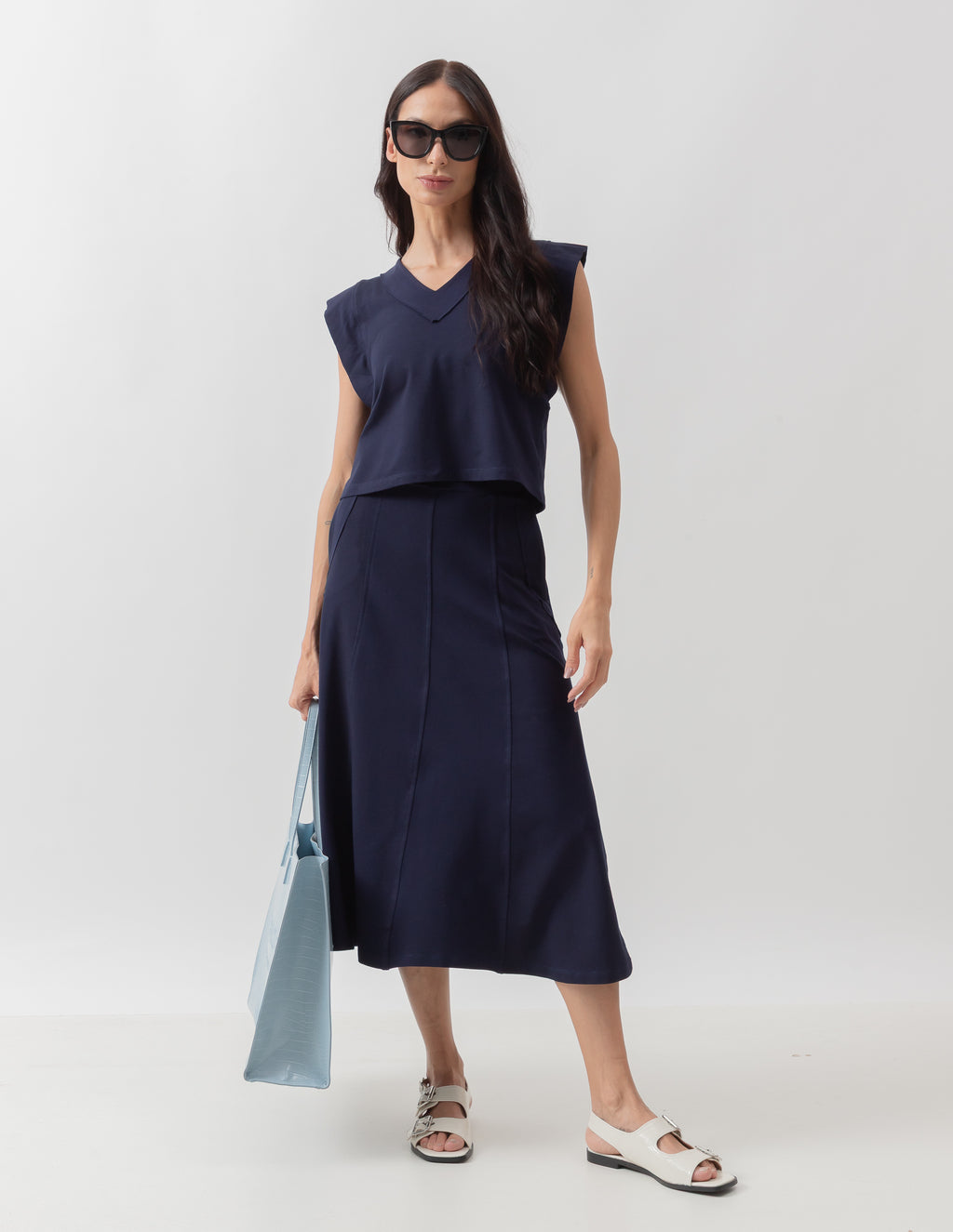 Conjunto Alessia Azul Marinho