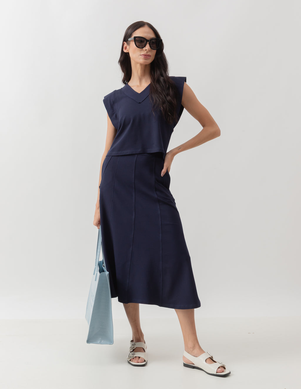 Conjunto Alessia Azul Marinho