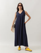 Vestido Sophie Azul Marinho