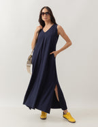 Vestido Sophie Azul Marinho