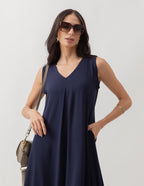 Vestido Sophie Azul Marinho
