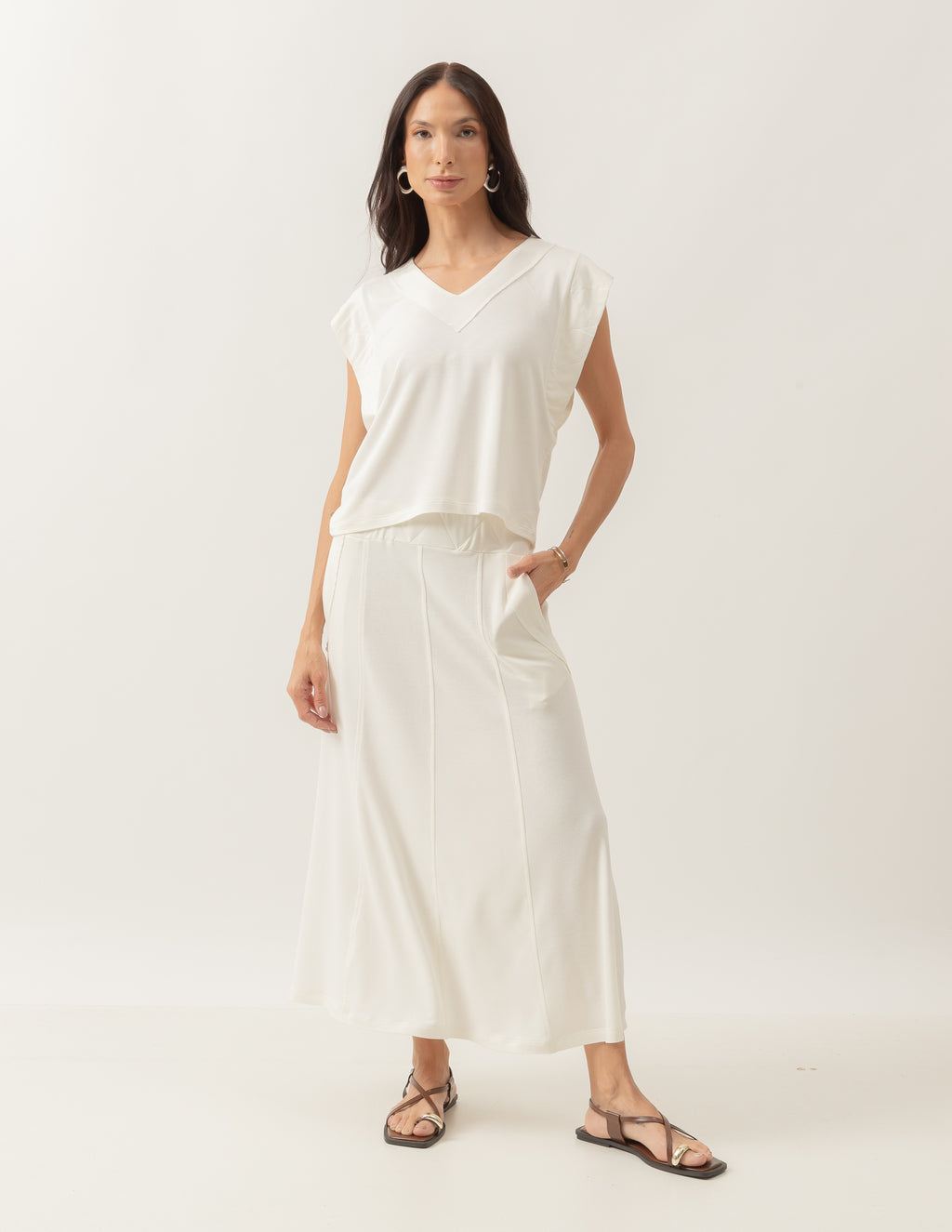Conjunto Alessia Off White