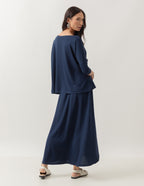 Conjunto Elba Azul Marinho