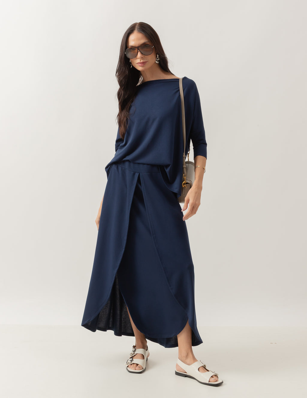 Conjunto Elba Azul Marinho
