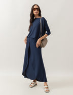 Conjunto Elba Azul Marinho