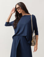 Conjunto Elba Azul Marinho