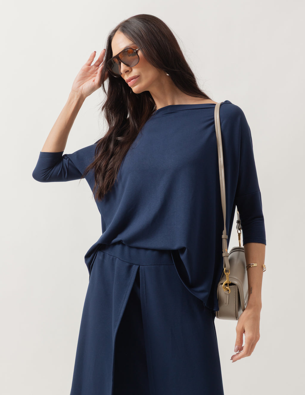 Conjunto Elba Azul Marinho