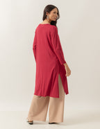 Cardigan com Fendas Sophie Bordo