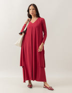 Conjunto Sophie Bordo - Vestido e Cardigan