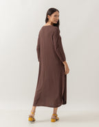 Vestido Longo Roma Marrom