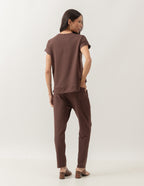Conjunto Eleonora Marrom