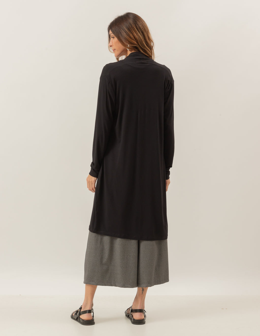 CARDIGAN CURTO PRETO