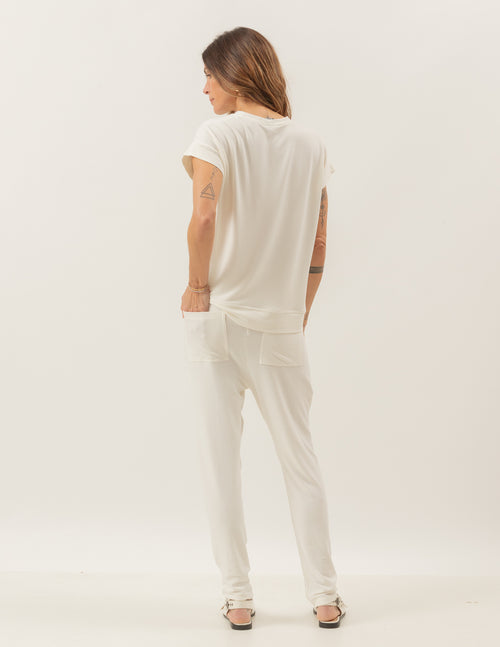 Blusa Mullet Eleonora Off White