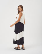 Vestido Charlotte Duo Preto e Branco