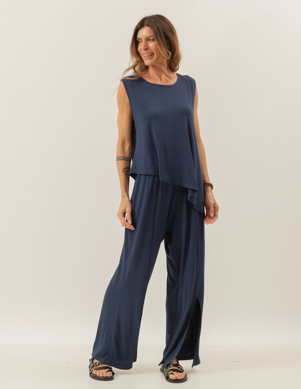 Conjunto Duo Florence Azul Marinho