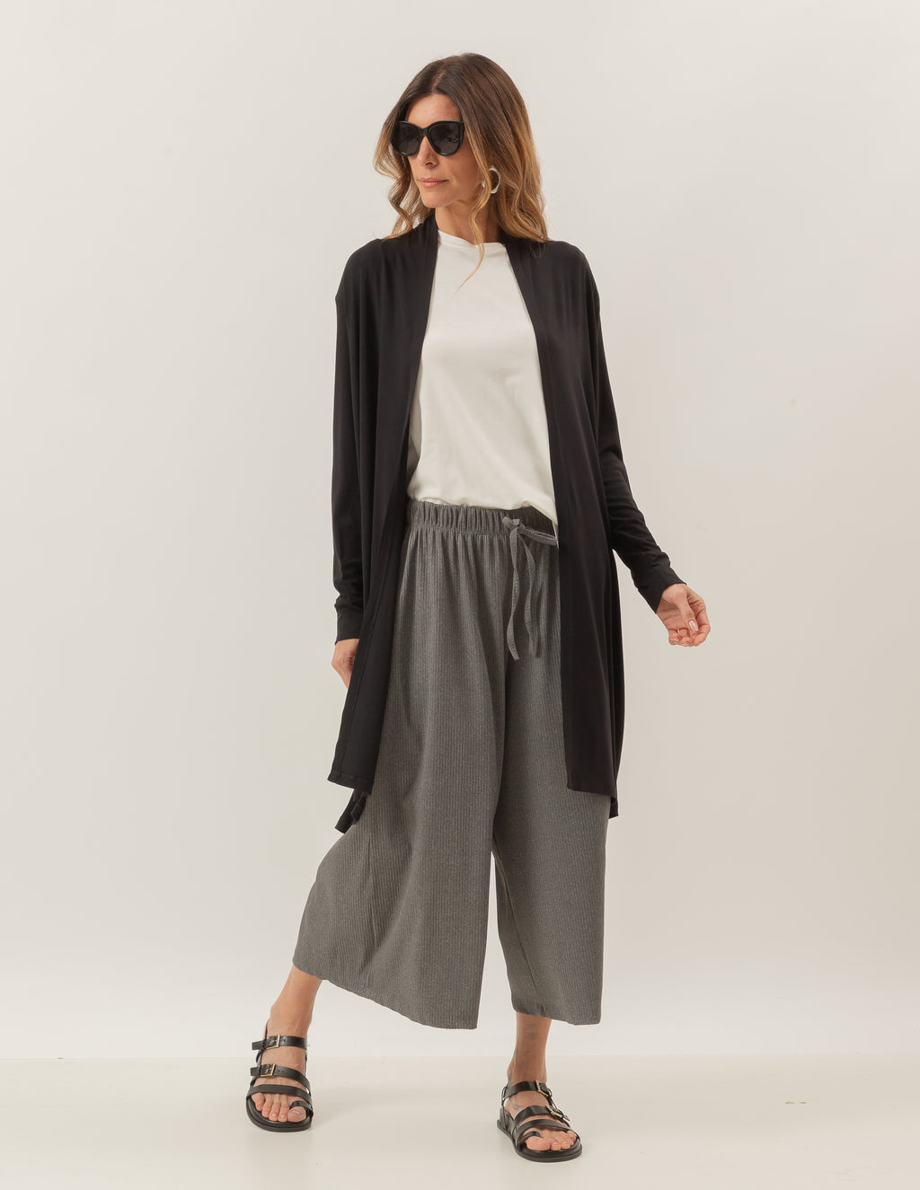 CARDIGAN CURTO PRETO