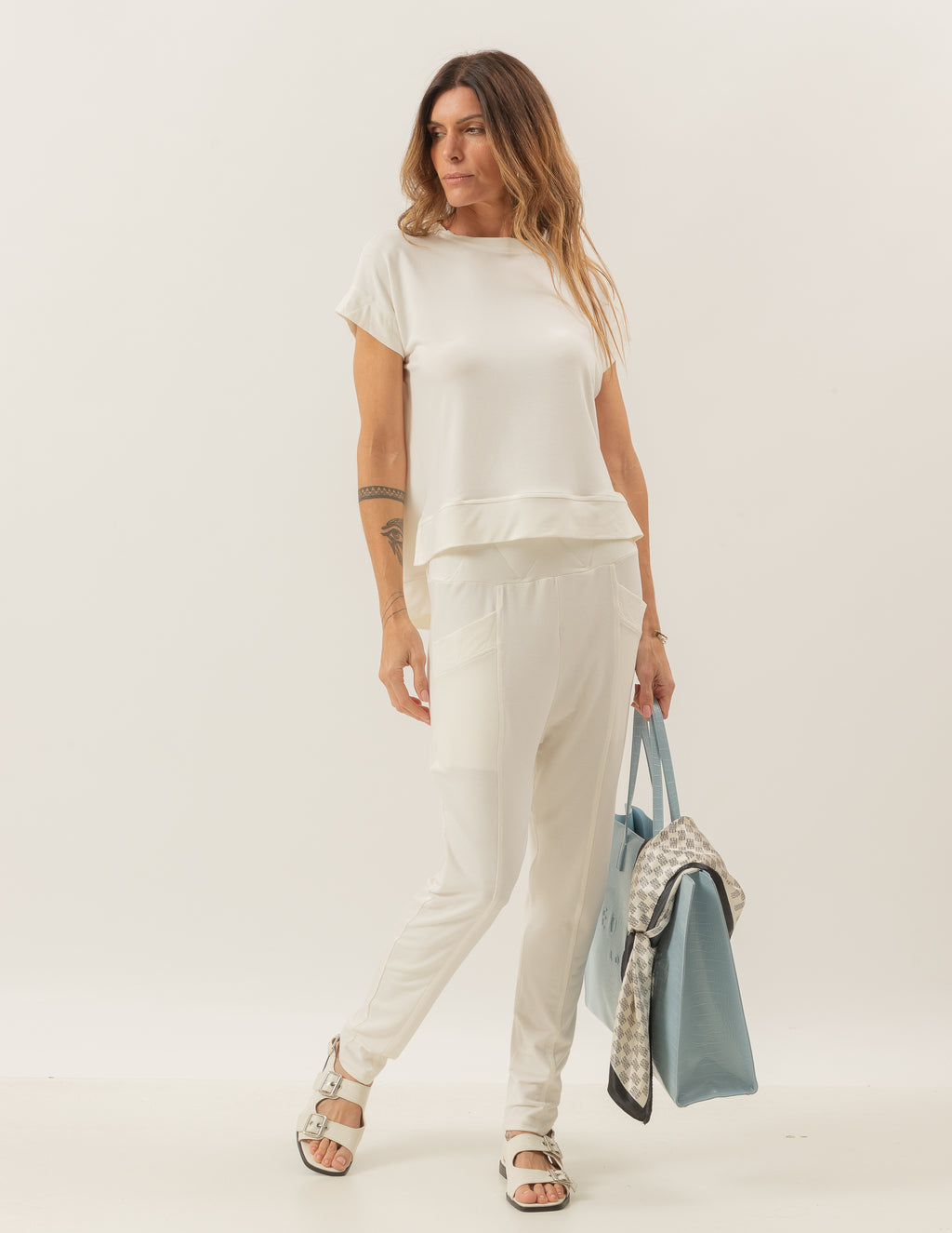 Blusa Mullet Eleonora Off White