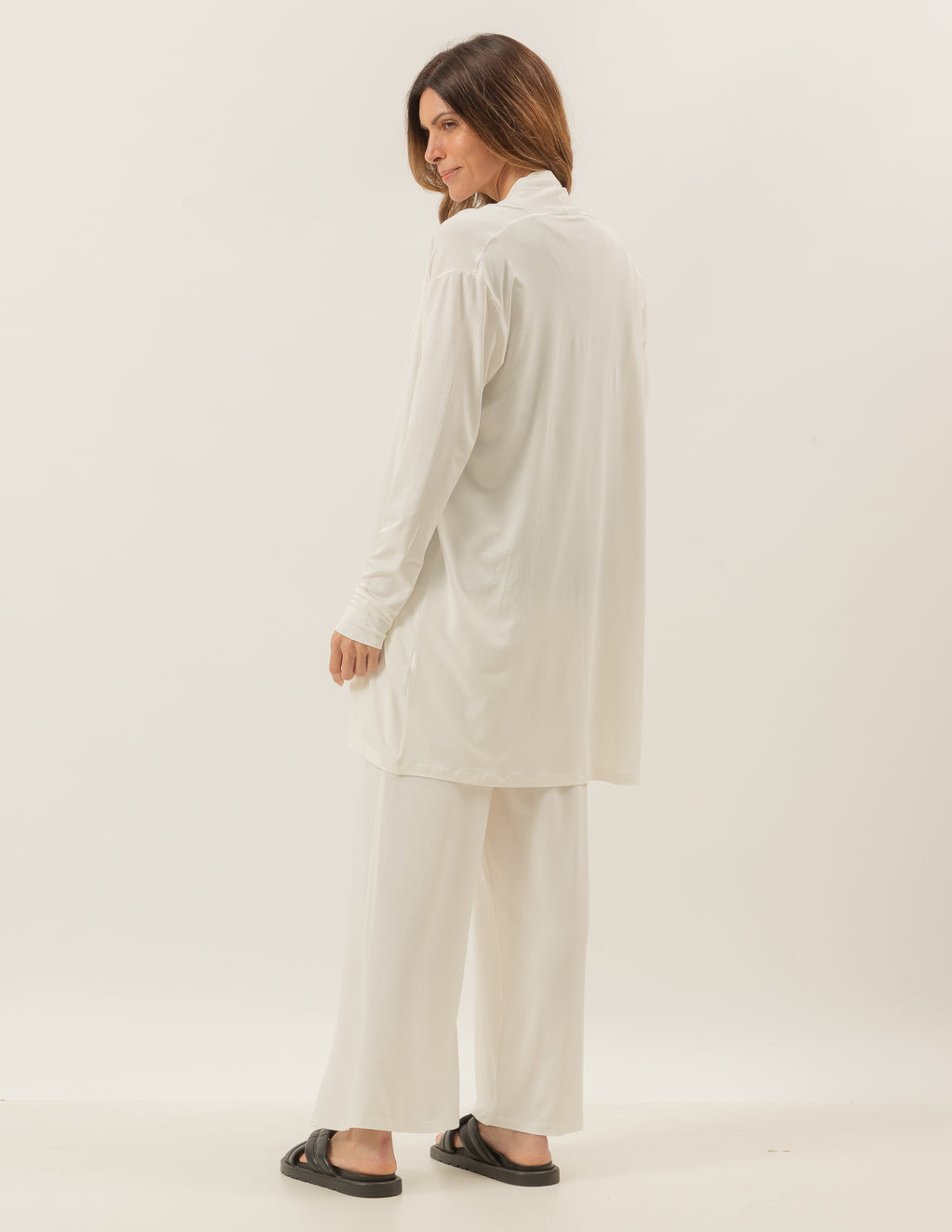 CARDIGAN CURTO OFF WHITE