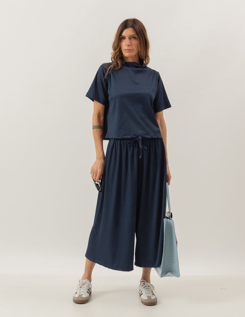 Blusa Monaco Azul Marinho