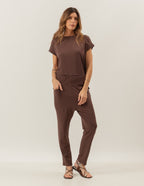 Conjunto Eleonora Marrom