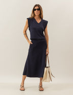 Conjunto Alessia Azul Marinho