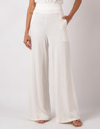 Conjunto Regata Barbara Off White e Calça Panamá Off White