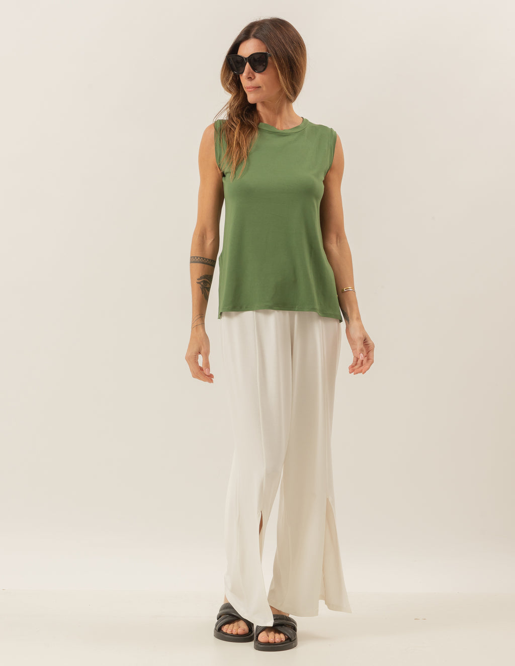 BLUSA REGATA FENDAS MILITAR