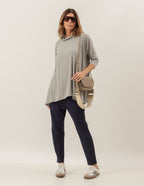 Blusa Gola Boba Oversized Mescla