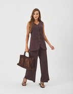 Conjunto Aurora Marrom