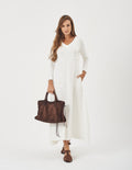 Vestido Emily Off White
