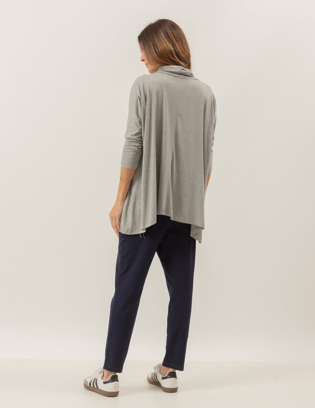 Blusa Gola Boba Oversized Mescla