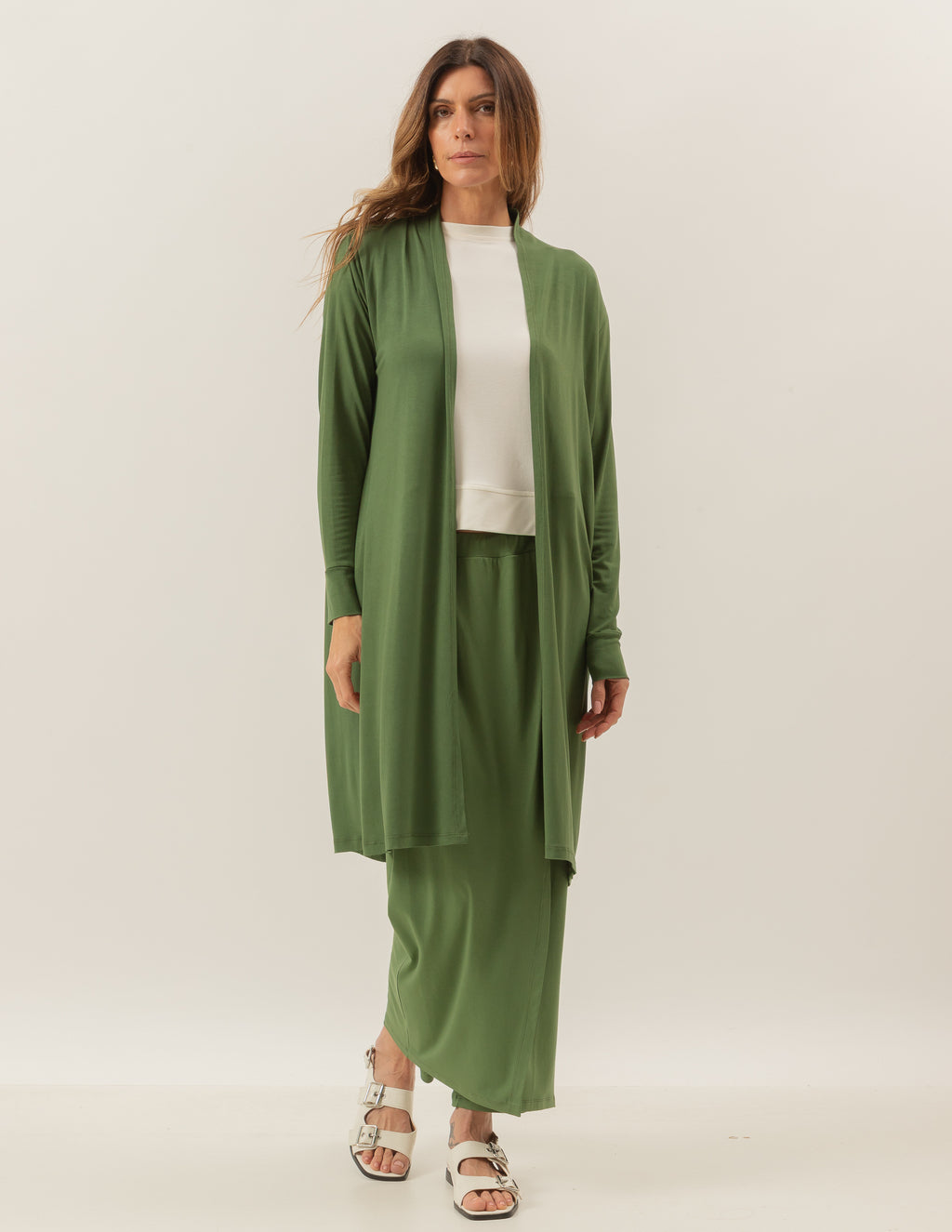 CARDIGAN CURTO MILITAR