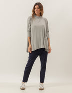 Blusa Gola Boba Oversized Mescla