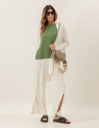 CARDIGAN CURTO OFF WHITE
