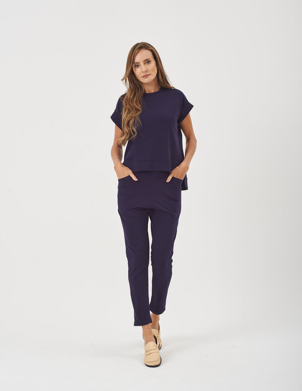 Conjunto Eleonora Azul Marinho