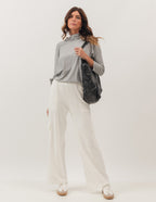 Blusa Gola Boba Oversized Mescla