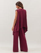 Cardigan Kimono Malbec