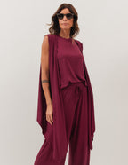 Cardigan Kimono Malbec