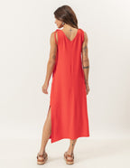Vestido Esmeralda Vermelho