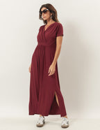 Vestido Claudia Bordô