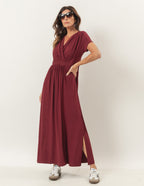 Vestido Claudia Bordô