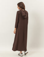 Vestido Fatima Marrom