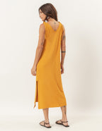 Vestido Esmeralda Mostarda