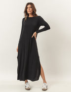 Vestido Longo Roma Preto