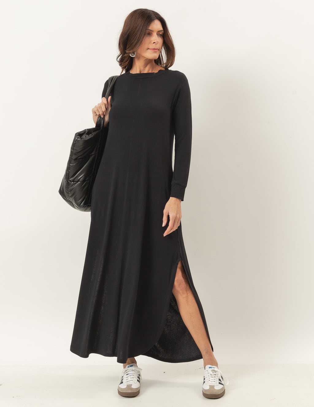 Vestido Longuete Roma Preto
