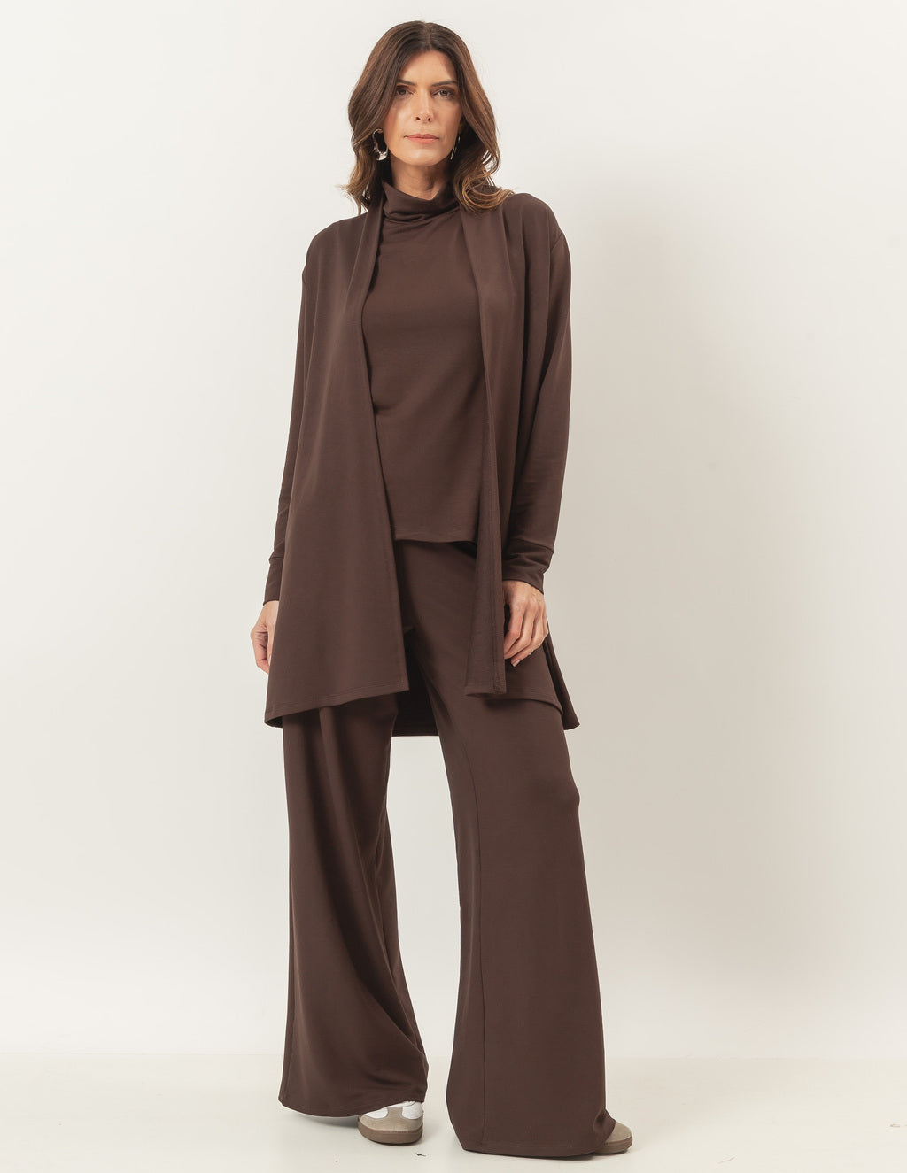 Conjunto Barbara Marrom