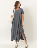 Vestido Aretha Chumbo
