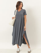 Vestido Aretha Chumbo